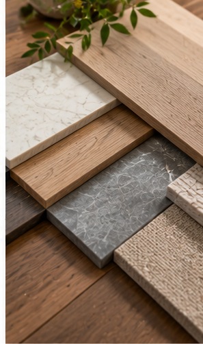 Materials renovation inspiration